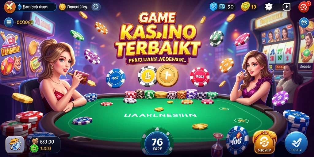 Gameplay menarik dari 55RP yang menampilkan beragam permainan Kasino.