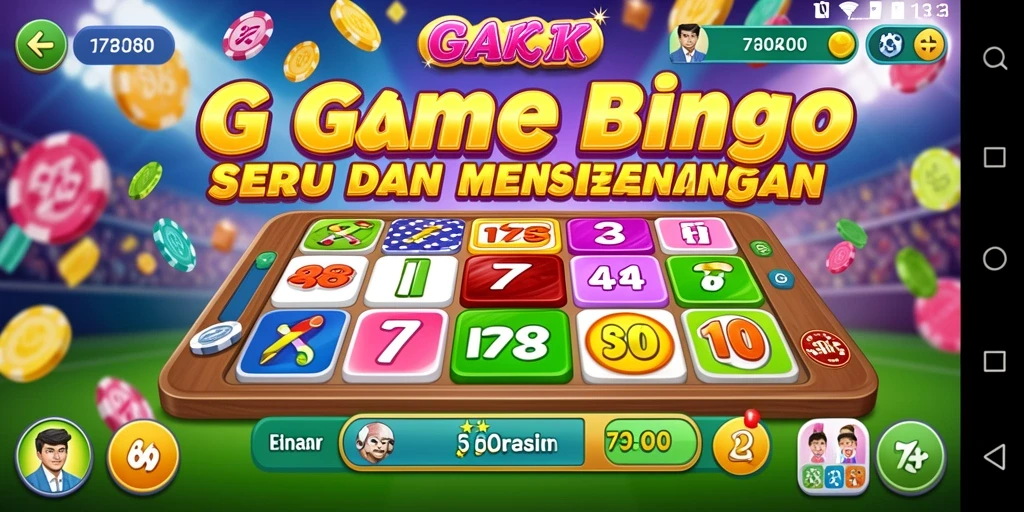 Screenshot utama 73K menampilkan gameplay Bingo yang seru dan interaktif.