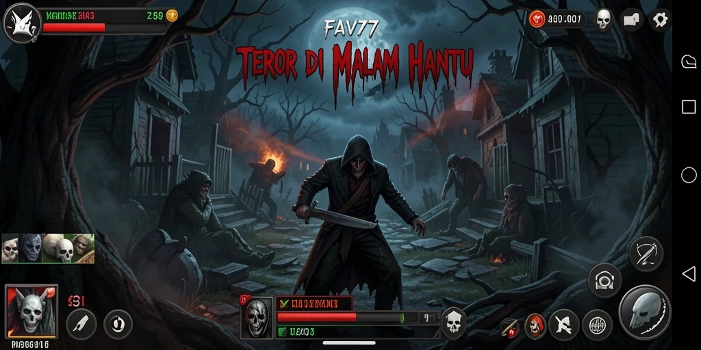 Gameplay seru dengan atmosfer horor menakutkan dalam FAV77.