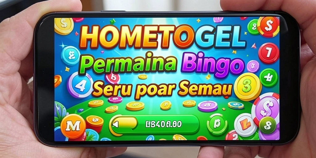 Tampilan gameplay Bingo yang seru dan mengasyikkan di HOMETOGEL.