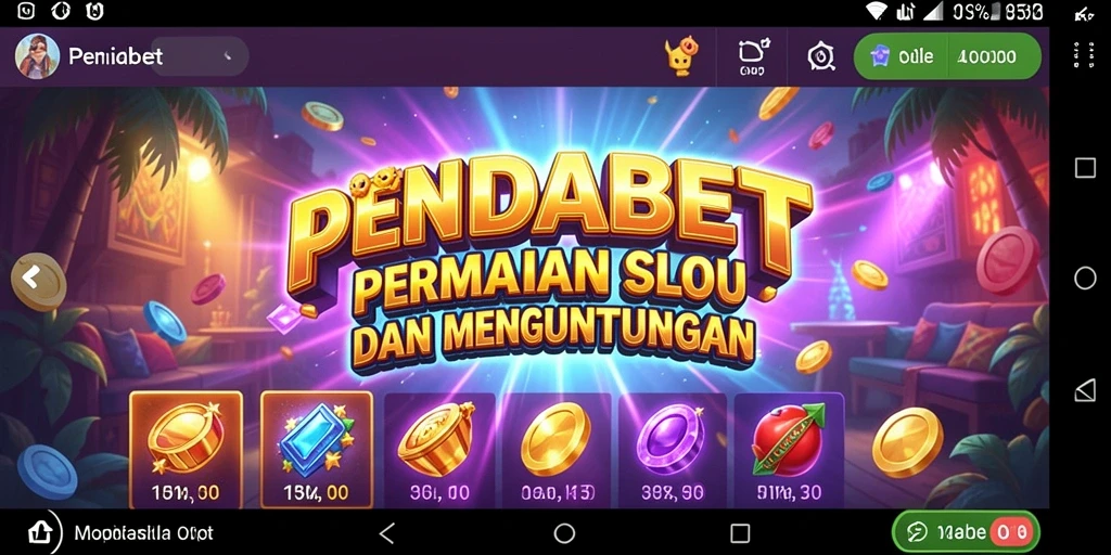 Screenshot PENIDABET menampilkan gameplay Slot yang seru dan menarik.