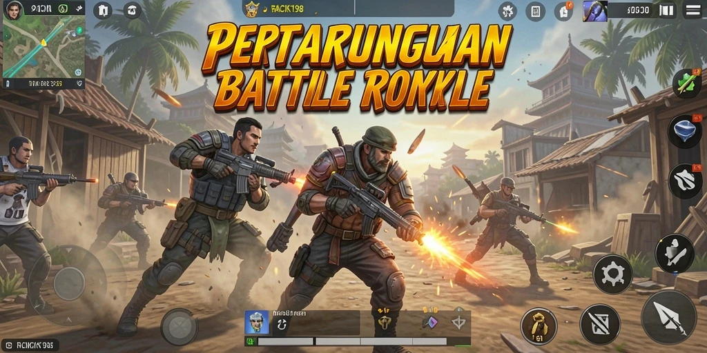Tampilan gameplay menarik di RACIK198 dengan pertempuran seru.