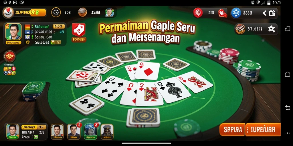 Tampilan antarmuka gameplay SUPER88 yang menarik dan interaktif.